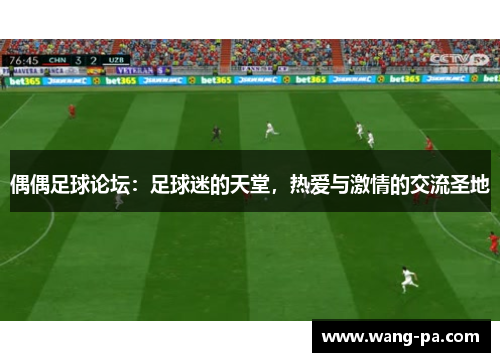 偶偶足球论坛：足球迷的天堂，热爱与激情的交流圣地